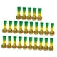 thumbnail image 5 of 25x Medallas de premio Premios de recompensa Reconocimiento de metal con cinta para el cuello Medallas de ganador Color dorado, 5 of 9
