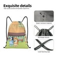 thumbnail image 4 of Zufioo Bluey Print Sports Cinch Sack Gym String Bags Machine Washable Heavy Duty String Backpack for Men Women-Small, 4 of 6
