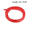 thumbnail image 3 of Uxcell 0.2''x0.31''x6.56ft Air Hoses Pipe for Pump Transfer  Silicone Rubber Red 1pcs, 3 of 3