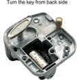 thumbnail image 4 of Fur Elise Wind Up Music Box with ON-Off Switch, Yunsheng Clockwork Musical Mechanism Movement for DIY Music Boxes Replacement, 4 of 7