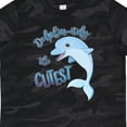 thumbnail image 4 of Inktastic Dolphin-itely the Cutest Boys or Girls Toddler T-Shirt, 4 of 5