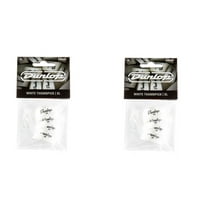 Dunlop Thumb Picks  8 Pack  White  Extra Large  (9004P) Guitar banjo