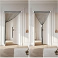 thumbnail image 4 of 2 Pcs Glitter String Curtains Doorway Beads Curtains, 39 x 79 Inch Hanging Fringe Hippie Room Divider Door String Curtain Boho Doors Tassel for Doorways, Windows, Closet, Privacy Decor, 4 of 24