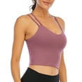 thumbnail image 2 of SAYFUT Workout Crop Tops for Women Athletic Tank Tops with Built in Bra Supportive Sports Bra, 2 of 7