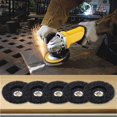 thumbnail image 4 of 5Pcs 100Mm Strip Disc Wheel Paint Rust Removal Cleaning Polishing Pad Purple, 4 of 6