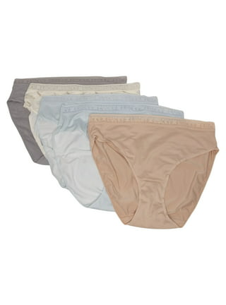 Lucky Brand Women's 5-Pack Underwear Ultra Soft High Cut Full