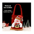 thumbnail image 5 of 4 Bolsas De Regalo Dulces Para Decoración De Árbol Navideño Belug Rojo, 5 of 5