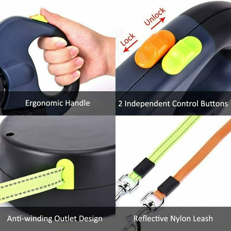 Retractable dog cheap leash 10m