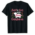 thumbnail image 1 of AALJY Capybara Juste une Fille Qui Aime les Capybaras T-Shirt, 1 of 5