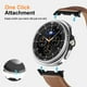 thumbnail image 3 of Correa de piel compatible con Samsung Galaxy Watch 8 40 mm 44 mm/8 Classic 46 mm, 3 of 8