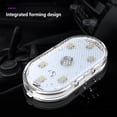 thumbnail image 3 of Riwesomey Paquete de 2 luces para coche, recargables, con Sensor táctil, camión Universal, techo Interior automotriz, Mini lámpara de iluminación para Automoción decorativa y accesorios Blanco Riwesomey VI017201-01, 3 of 6