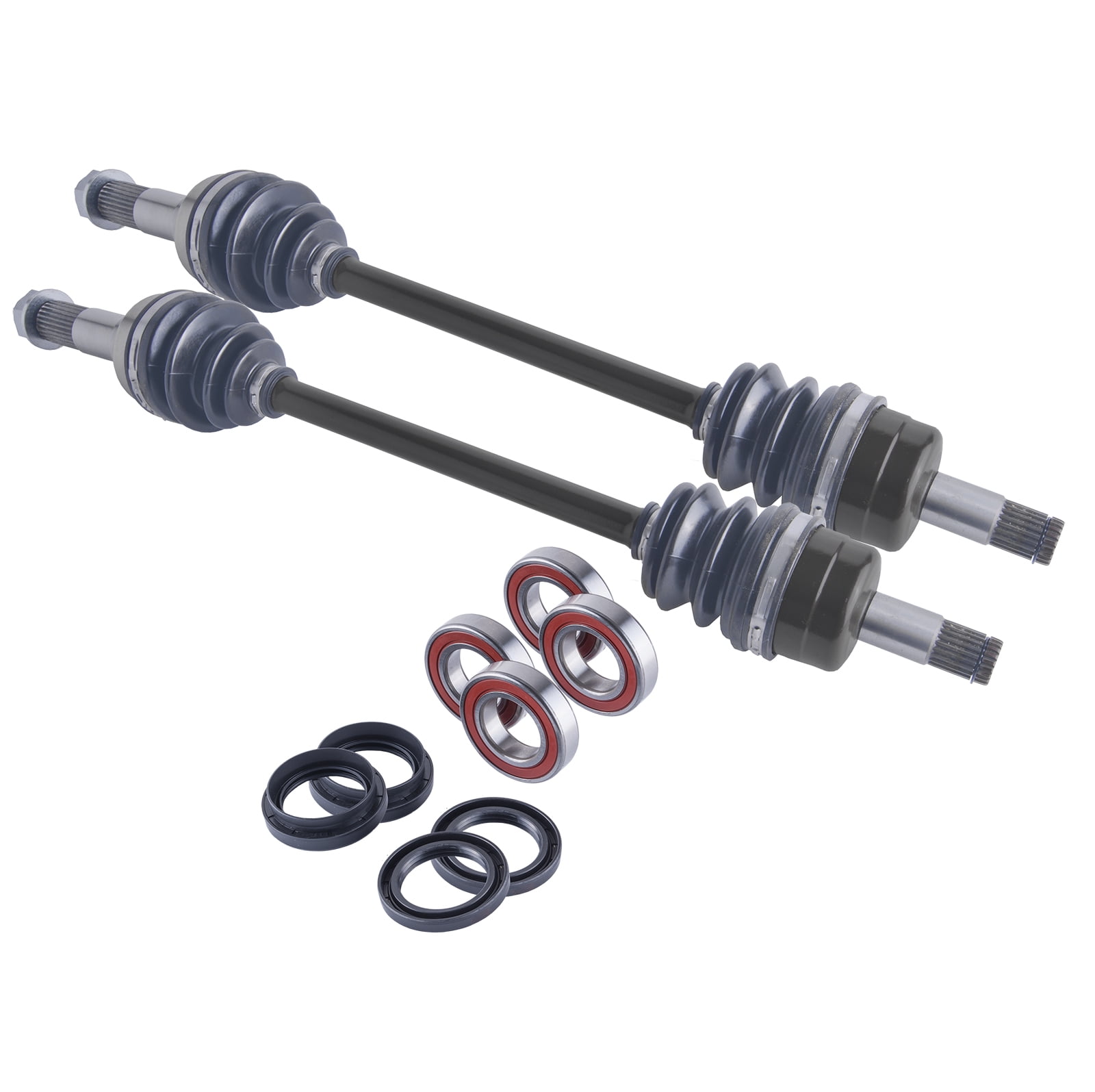 Yamaha Rhino front cv axles, wheel bearings & seals set 700 2008 2009