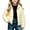 Yellow, variant on Hooded Puffer Jackets for Kids Zip Up Long Sleeve Lightweight Jacket Girls Casual Warm Winter Soft Outerwear
