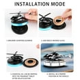 thumbnail image 4 of Car Air Freshener, Helicopter Solar Energy Rotating Aromatherapy Aviation Al Alloy Diffuser, Interior Decoration Accessories Diffuser for Car and Home, 4 of 8