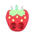 thumbnail image 1 of Mangeoire pour Lapin Sac à Foin Forme de Carotte Distributeur Suspendu pour Lapin Cochon Mangeoire pour Petits Animaux Résistant aux Morsures Fournitures pour Animaux, 1 of 3