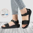 thumbnail image 2 of Comfortable Arch Support Walking Sandals for Women, Plantar Fasciitis Slides with Soft Straps, Orthotic Sandals with Non-Slip Lightweight Sole, 2 of 5