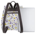 thumbnail image 3 of Balery Daisies Flowers Mochila de Cuero para Mujeres, Gran Capacidad, Bolsa de Viaje Multifuncional, Mochila de Cuero y Bolsa de Hombro para Mujeres, 3 of 4