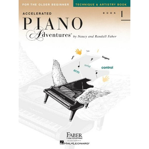 Pre-Owned Accelerated Piano Adventures For The Older Beginner, Technique and Artistry Book 1 Paperback