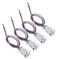 thumbnail image 4 of Waterproof Round Leds 2-color Led 4 Sets PreWired Round LEDs Waterproof 2Color Light Common Anode Electrode 12mm 3-6VRed And Blue, 4 of 8