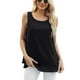thumbnail image 2 of Blusa sin mangas Jouica negra 3XL para mujer, 2 of 5