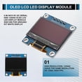 thumbnail image 4 of 0.96 Inch 128X64 OLED LCD LED Module for Arduino Kit White Display, 4 of 5