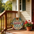 thumbnail image 5 of Welcome To My Happy Place Customizable Door Hanger Sign For Indoor Outdoor Wall With Inspirational Greeting Message Door Hanging Decoration Easy To Use, 5 of 7