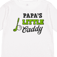 thumbnail image 4 of Inktastic Papa's Little Caddy with Golf Club and Ball Boys or Girls Long Sleeve Toddler T-Shirt, 4 of 5