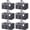 Gray, variant on Homaryx 6 Pack Extra Heavy Duty Large Moving Bags with Strong Zipper & Comfortable Handles, Sturdy & Durable Clothes Storage Bags Totes Bins, Packing Moving Boxes for College Supplies, Pink