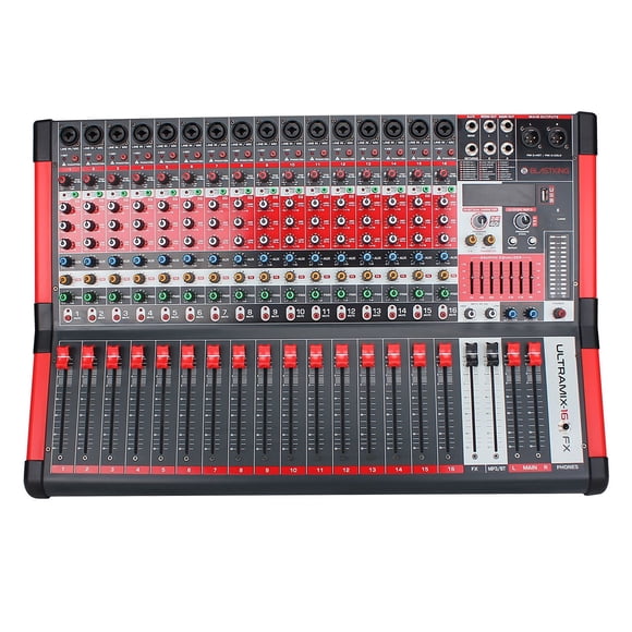 Mezcladora BLASTKING ULTRAMIX-16FX Análoga Mixer 16 Canales