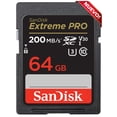 thumbnail image 1 of Tarjeta SD 64GB SanDisk Graba 4K 200MB/s SDSDXXU-064G-GN4IN, 1 of 3