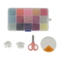 thumbnail image 1 of Necklace Beading,15 Grid Colorful Beading Jewelry Beading Accessory Jewelry Beading True Excellence, 1 of 8