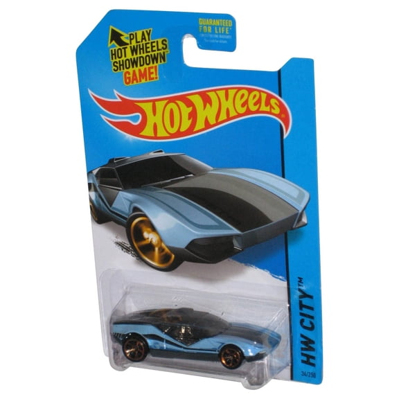 Hot Wheels HW City (2013) Black & Blue La Fasta Toy Car 34/250