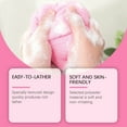 thumbnail image 5 of Exfoliating Back Scrubber Bath Gloves, Exfoliating Shower Towel for Body Scrub, Back Cleaner Wash Gloves to Remove Dead Skin (Pink), 5 of 12