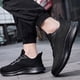 thumbnail image 5 of Zapatillas de deporte de punto para hombre, antideslizantes, zapatillas de deporte manos libres, zapatos de primavera y verano, 5 of 9