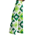 thumbnail image 4 of frariair Jeans for Women Trendy Wide Leg Pants For Women High Waisted Flower Patterned Pants Lightweight And Loose Casual Colorful Fashion Clothing, 4 of 9