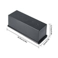 thumbnail image 2 of Injueey Molde para hornear pan Caja de molde para hornear de metal antiadherente con tapa y orificios de liberación de aire Herramientas y accesorios para hornear Injueey HA8531-00B, 2 of 6