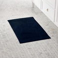 thumbnail image 5 of Organic Cotton Feather Touch Quick Dry 650 GSM Bath Mat, Insignia Blue 20"X33", 5 of 7