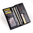thumbnail image 4 of QJUHUNGMen‘s Fashion PU Leather Long Wallet Large Capacity Wallet for Check Credit Cards Cash (Black), 4 of 6