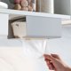 thumbnail image 5 of Soporte de papel higiénico para montaje en pared sin taladro para uso doméstico, 5 of 10
