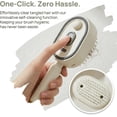 thumbnail image 5 of 2026 New Electric Steam Brush, Electric Steam Brushs for Hair, Rechargeable Steam Hair Straightener, Detangling Steam Brush for Short Hair, Reduce Frizz, Nourishes Hairs, Anti-Static (Purple), 5 of 9