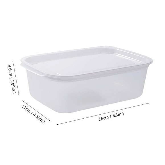 Clearance Items! Refrigerator Storage Box Can Be Microwaved Transparent Fresh Keeping Storage Box Kitchen Storage Sealed Jar Fruit And Vegetable Food Sorting And Storage