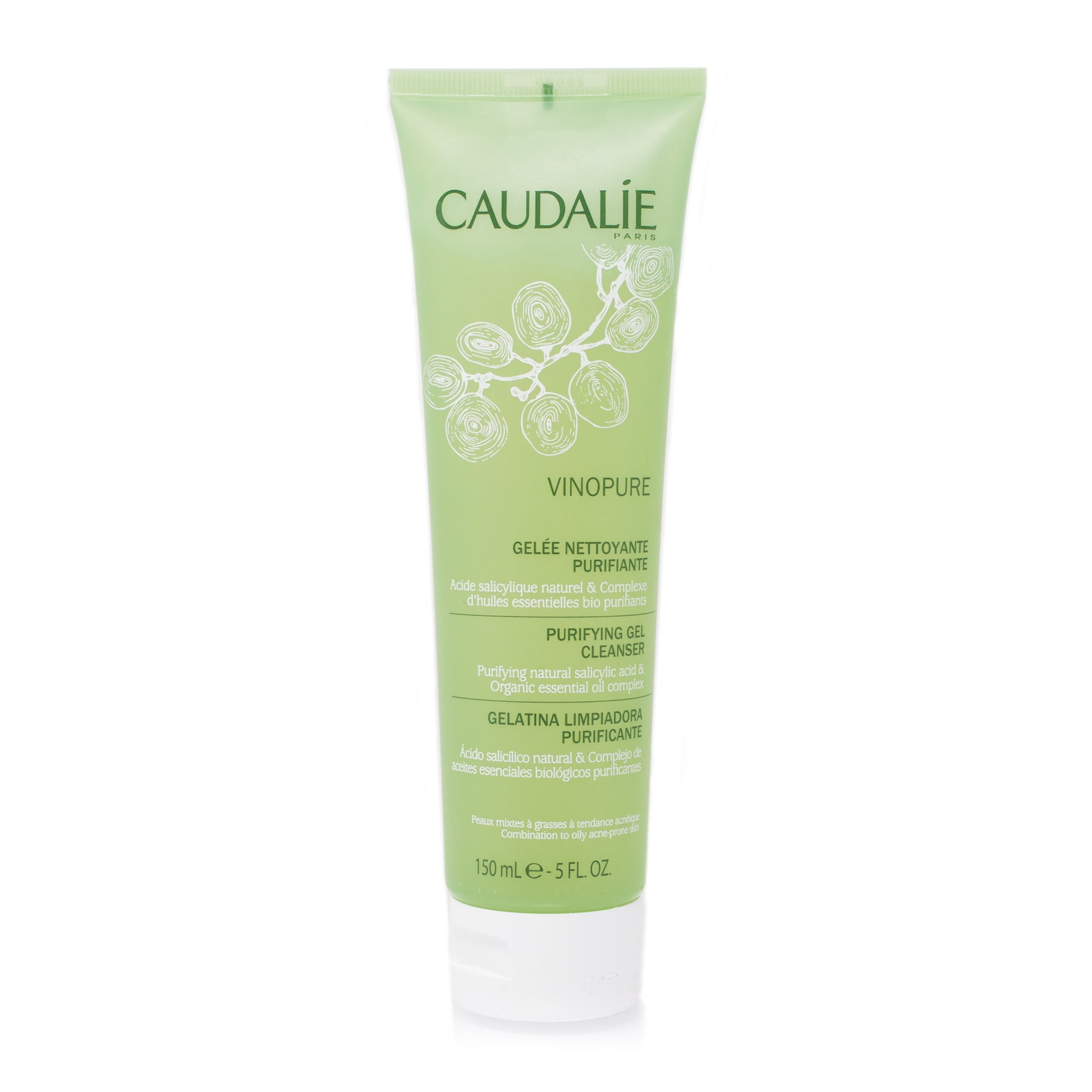 caudalie vinopure purifying gel cleanser 150ml