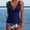 Dark Blue, variant on MKLEKYY Swimming Suits for Women Women's Two Piece Bikini Swimsuit Sexy Neck Swimwear with High Waist Bottoms