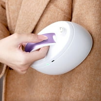 USB Fabric Shaver, Rechargeable Portable Lint Remover, Pilling Shaver Machine for Clothing Bed Sheets, 6 Stainless Blades Electric Fuzz Sweater Remover with Honeycomb Cover