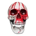 thumbnail image 2 of cpengpj Clearance Halloween Props Red Skull Simulation Skull Model Eye Socket With Human Skull Horror Scene Decoration Supplies, 2 of 6