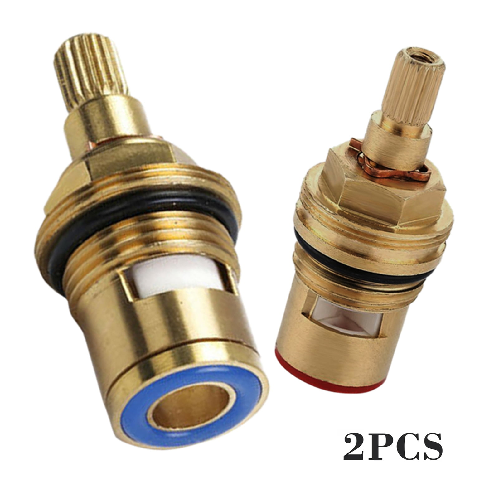 Replacement Brass Ceramic tap valve cartridge 3/4" 20 Spline BATH quarter turn 