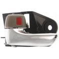 thumbnail image 2 of Interior Door Handle Compatible with 2005-2012 Toyota Avalon Front or Rear, Driver Side Chrome lever, 2 of 3