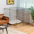 thumbnail image 2 of IRIS USA 42" Exercise 8 Panel Wire Metal Pet Playpen for Dog, 2 of 6