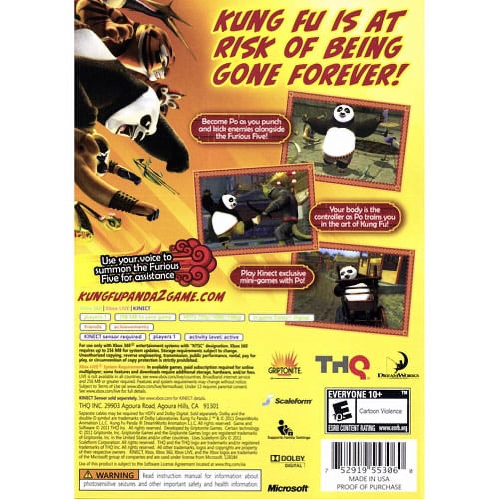 Kung Fu Panda 2 Kinect - Xbox 360 - image 2 of 5