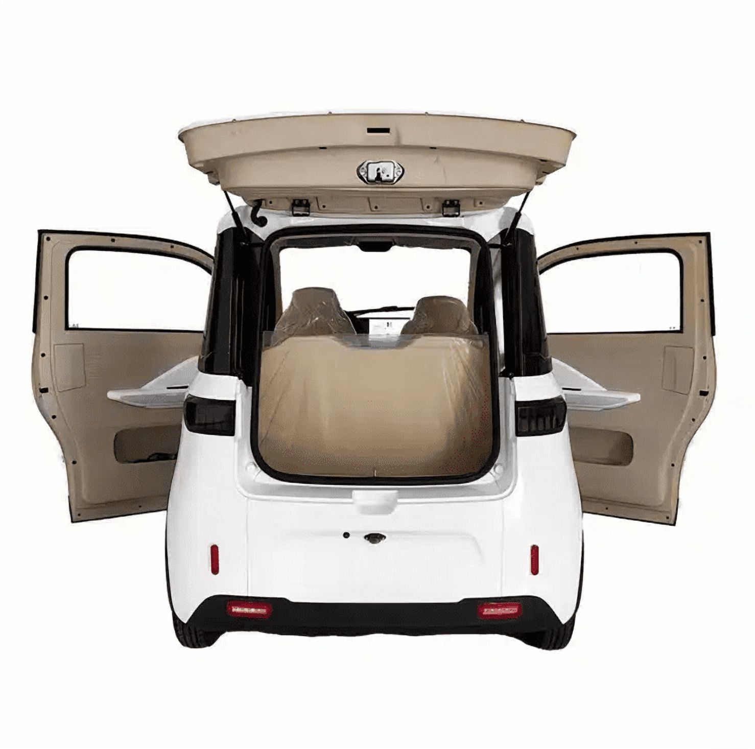 RoadMaster X-1200: Enclosed Two-Seater Electric Mobility Scooter with Four Wheels and 4000W Powerful Motor